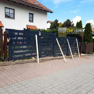Eleganter Aluminiumzaun von Zaki Zäune für Ihr Zuhause